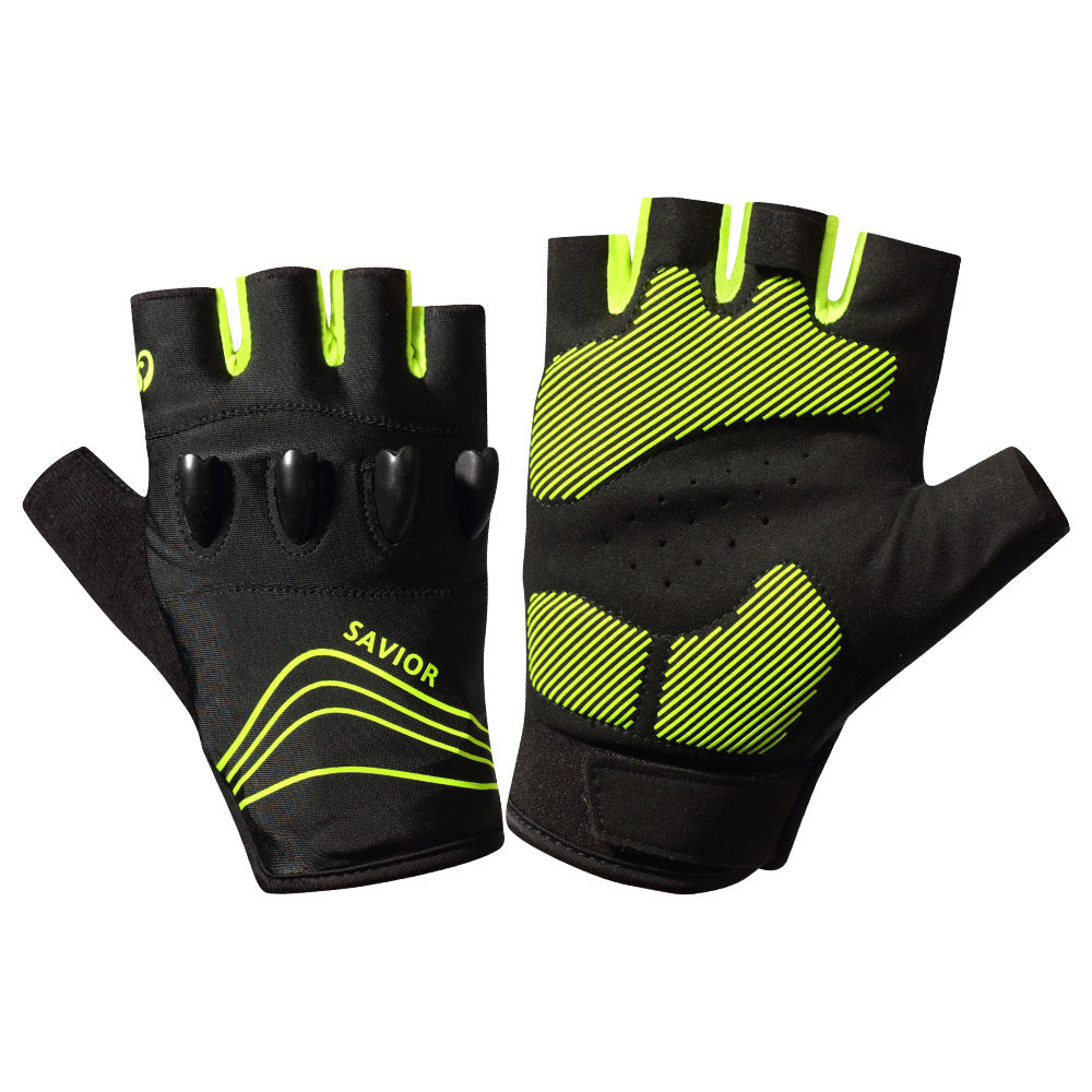 Men's And Women's Outdoor Sports Cycling Luminous Gloves