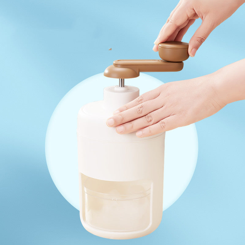 Kitchen Hand Block Shaving Machine Household Small Ice Maker Slush Machine Ice Breaking Artifact Soft Ice Ice Crusher Stall - globaltradeleader