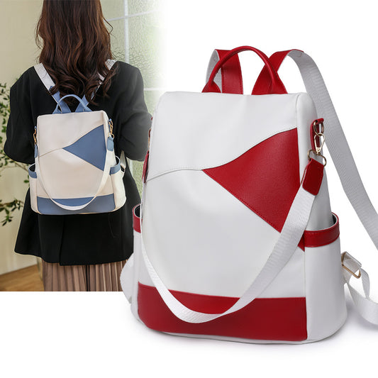 Fashion Soft Leather Travel Backpack