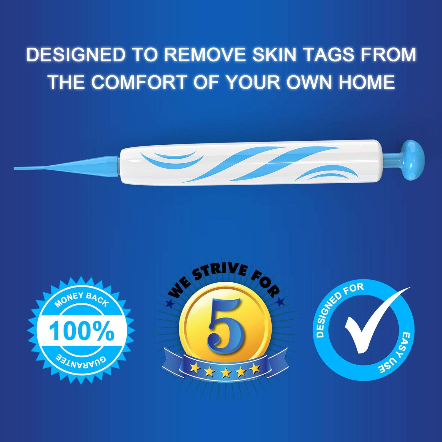 Skin Tag Removal Kit Home Use Mole Wart Remover Equipment Micro