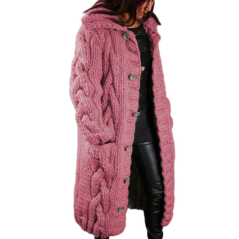 Women's Cardigan Plus Size Sweater Coat - globaltradeleader