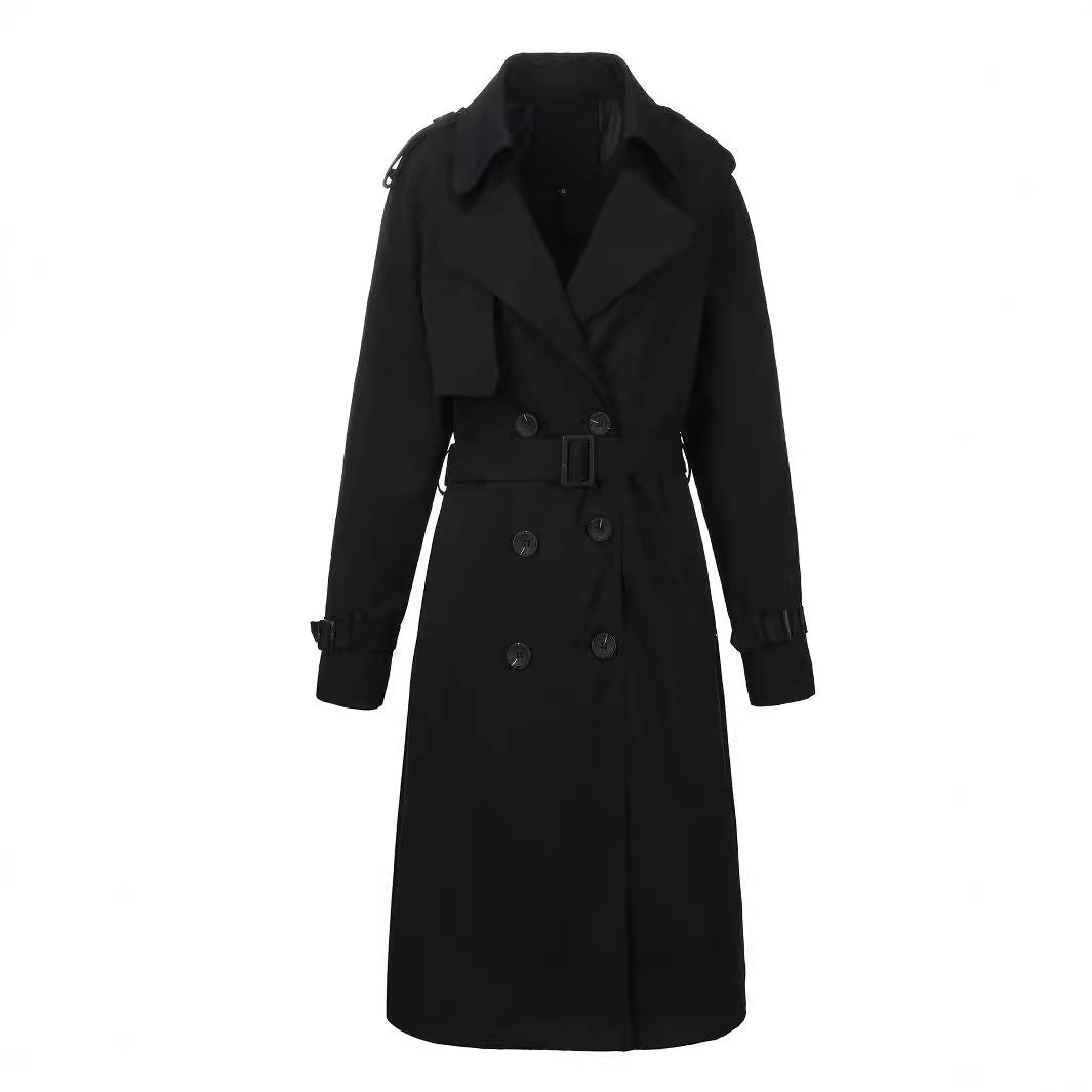 Windbreaker Waterproof Casual Loose Double-breasted - globaltradeleader