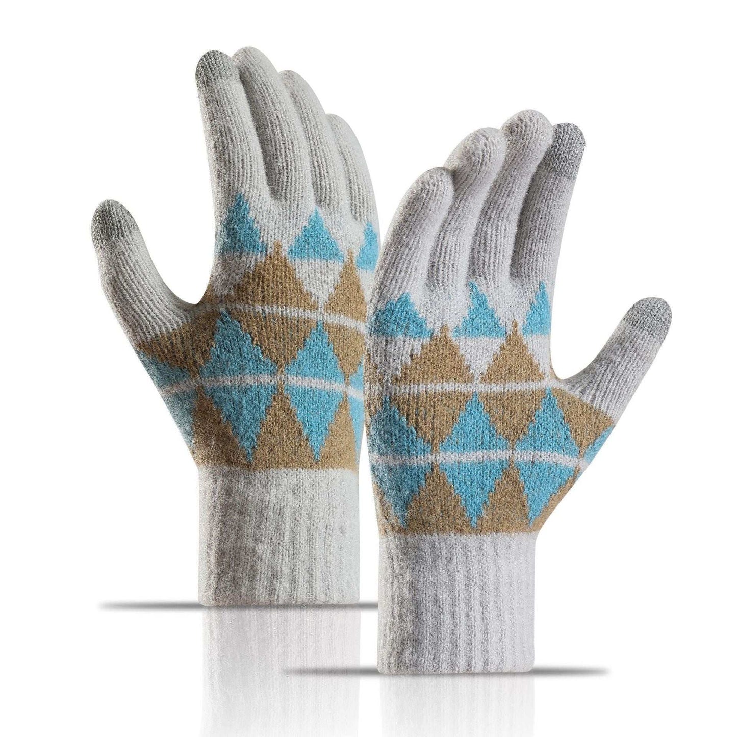 New Knitted Gloves For Men And Women In Autumn And Winter - globaltradeleader