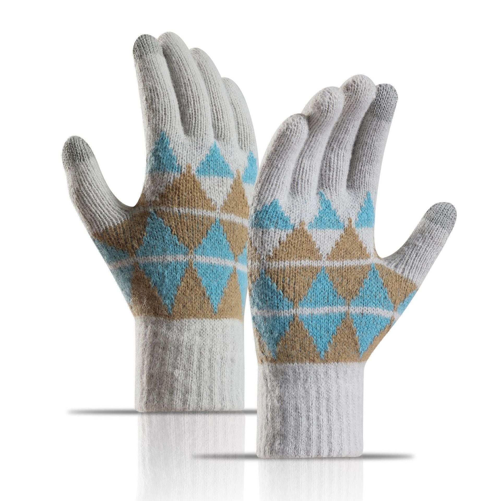 New Knitted Gloves For Men And Women In Autumn And Winter - globaltradeleader