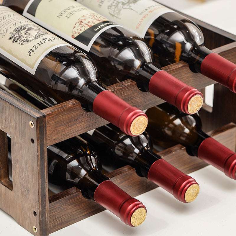 Creative Double Gun Wine Rack Hanging Wall Ornament - globaltradeleader