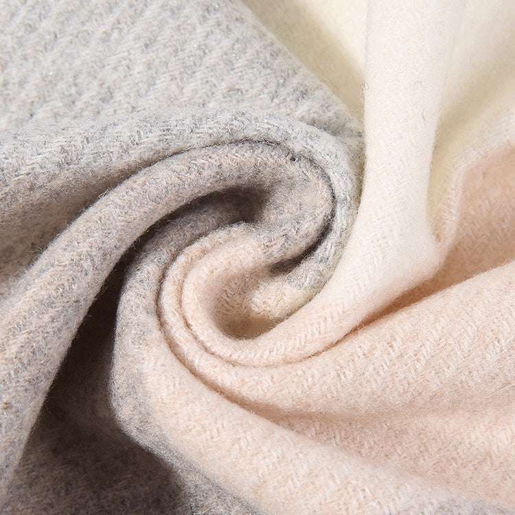 Wool Plaid Women Autumn And Winter Warm Scarf - globaltradeleader