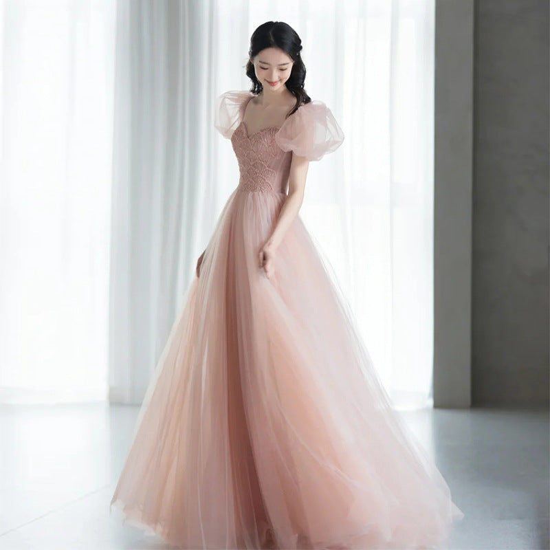 Engagement Summer Host Formal Dress Female Wedding - globaltradeleader