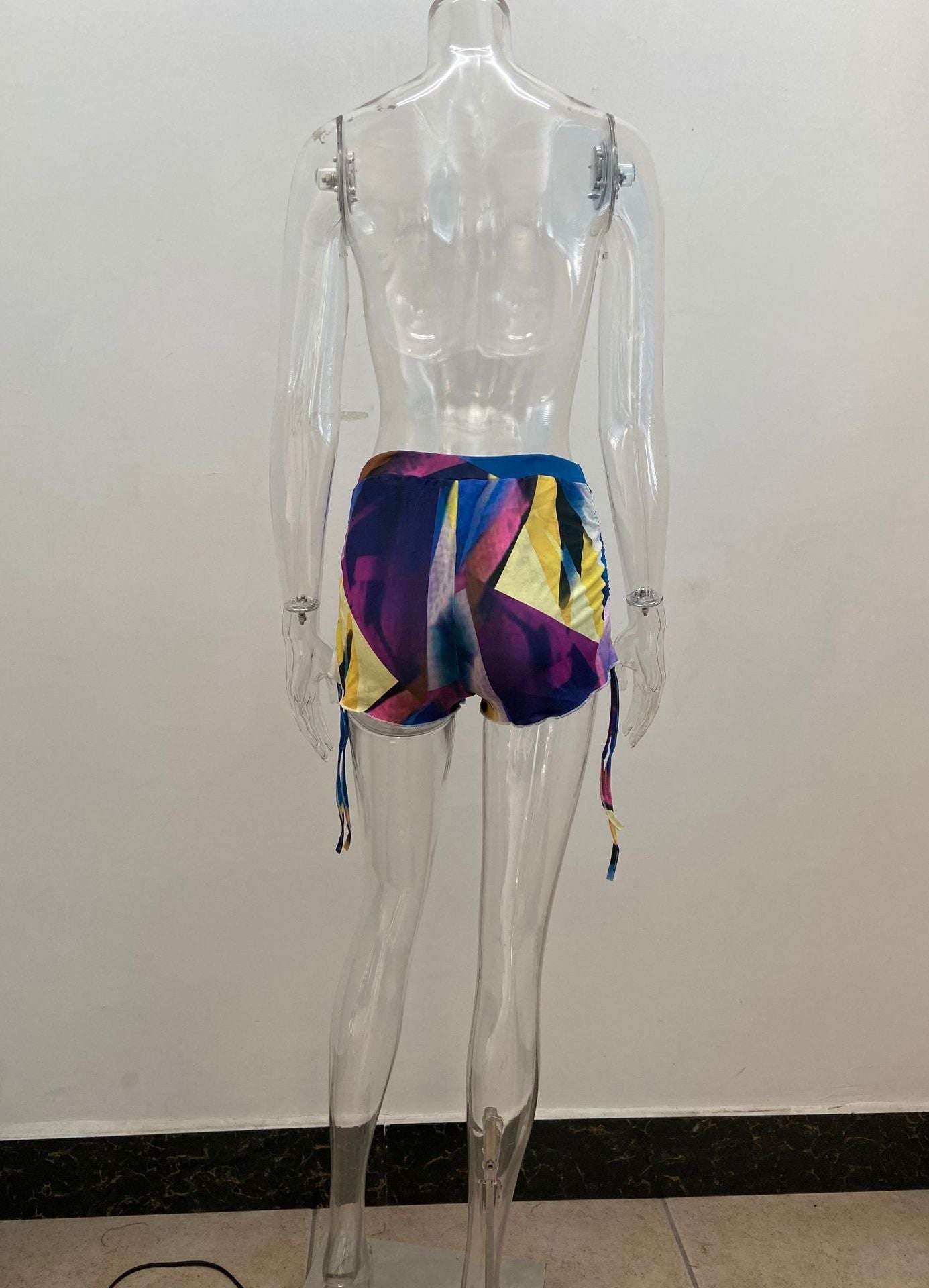 Printed Personalized Fashion Casual Sports Yoga Shorts