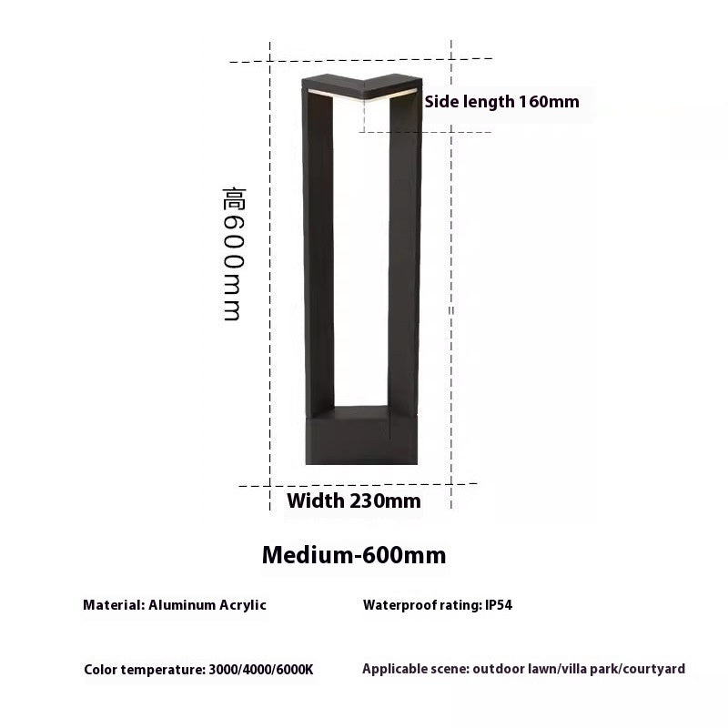 LED Outdoor Lawn Park Lawn Lamp - globaltradeleader