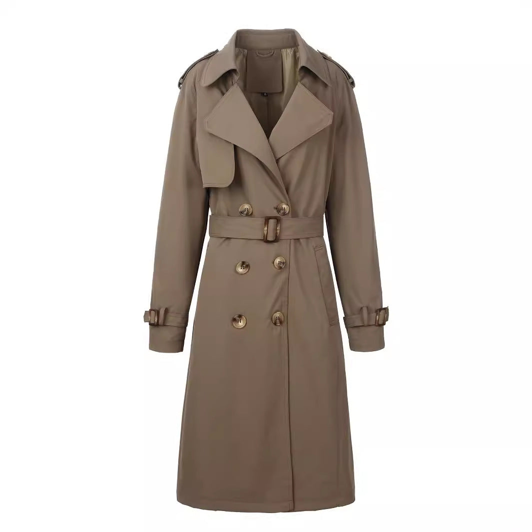 Windbreaker Waterproof Casual Loose Double-breasted - globaltradeleader