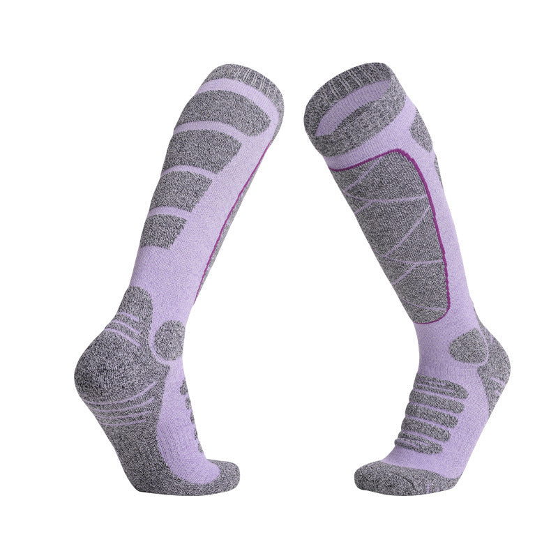 Women's Autumn And Winter Warm Outdoor Sports Socks Terry Sock - globaltradeleader