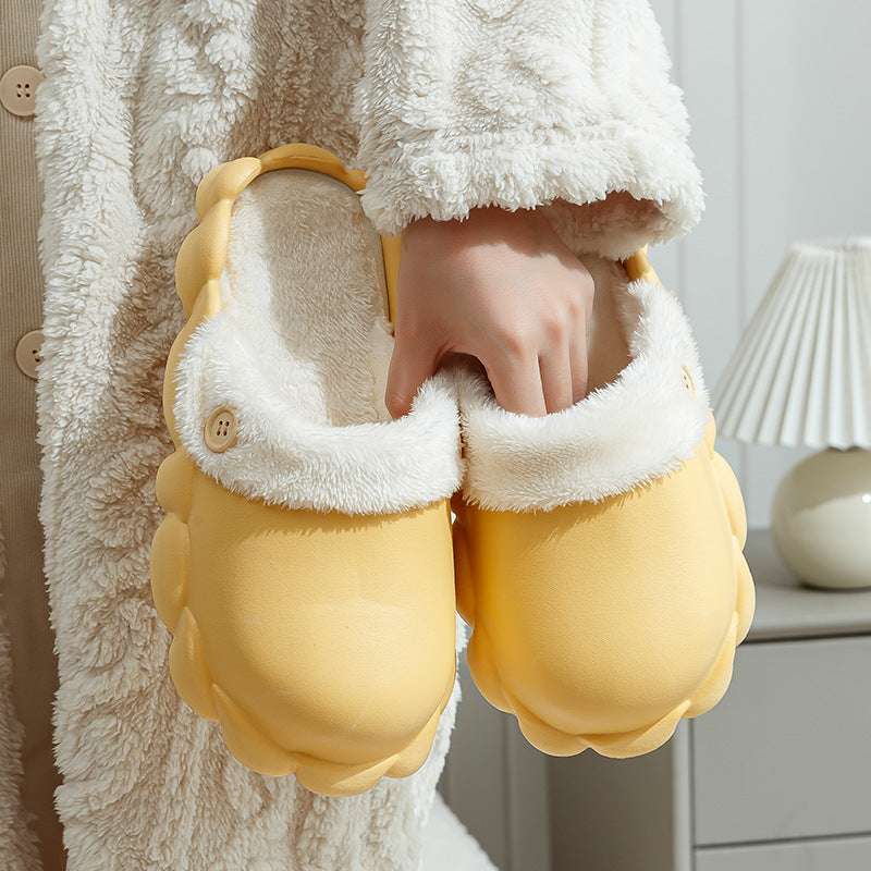 Detachable Shoes Winter Slippers For Women Waterproof Slippers - globaltradeleader