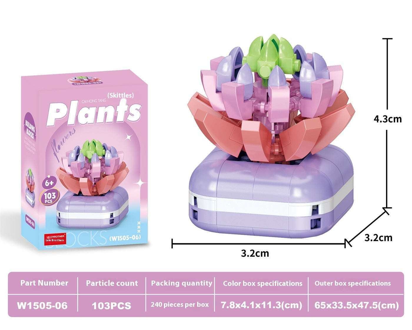 Educational Assembling Toy Ornaments Gifts