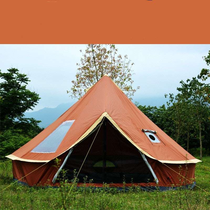 Yurt Tent Outdoor Camping Pyramid Chimney Sunscreen - globaltradeleader