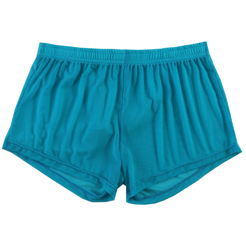 Men's Underwear Loose Breathable Boxer Mesh Transparent