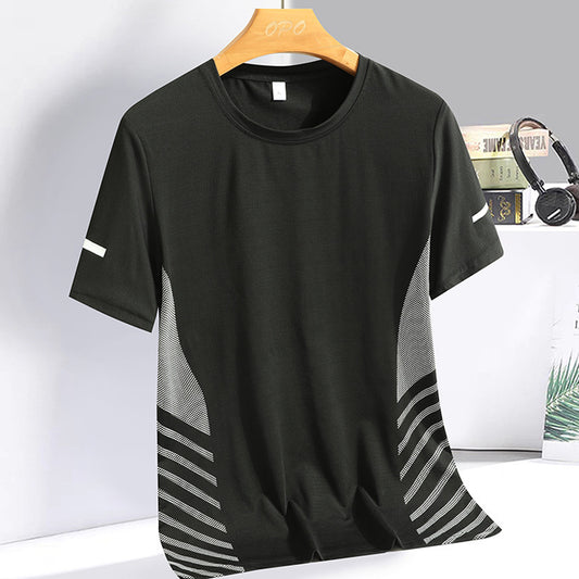 Ice Silk T-shirt Men's Summer Quick-drying T-shirt - globaltradeleader