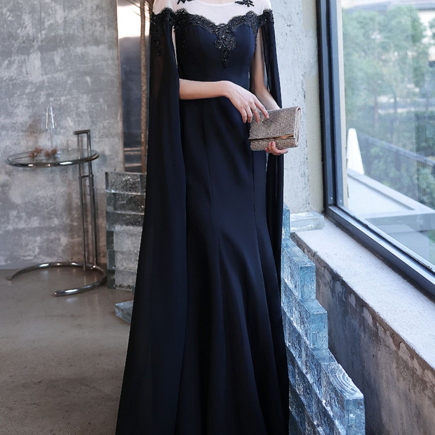 Black Evening Dress For Women With A High-end Feel - globaltradeleader