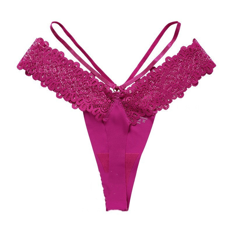 Lace Stitching Seamless Ice Silk Quick-drying Sports Underwear - globaltradeleader