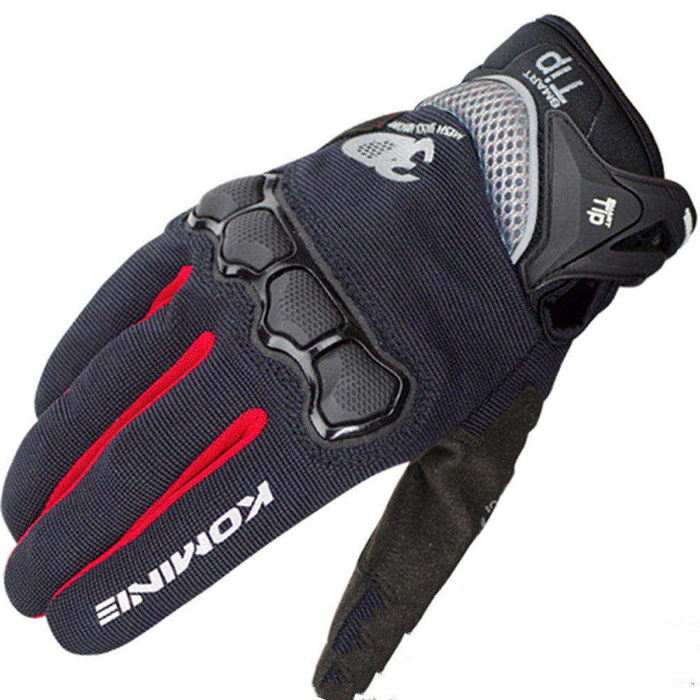 Motorcycle  Touch Screen Breathable Cycling  Racing Locomotive Fall-resistant Summer 3D Gloves