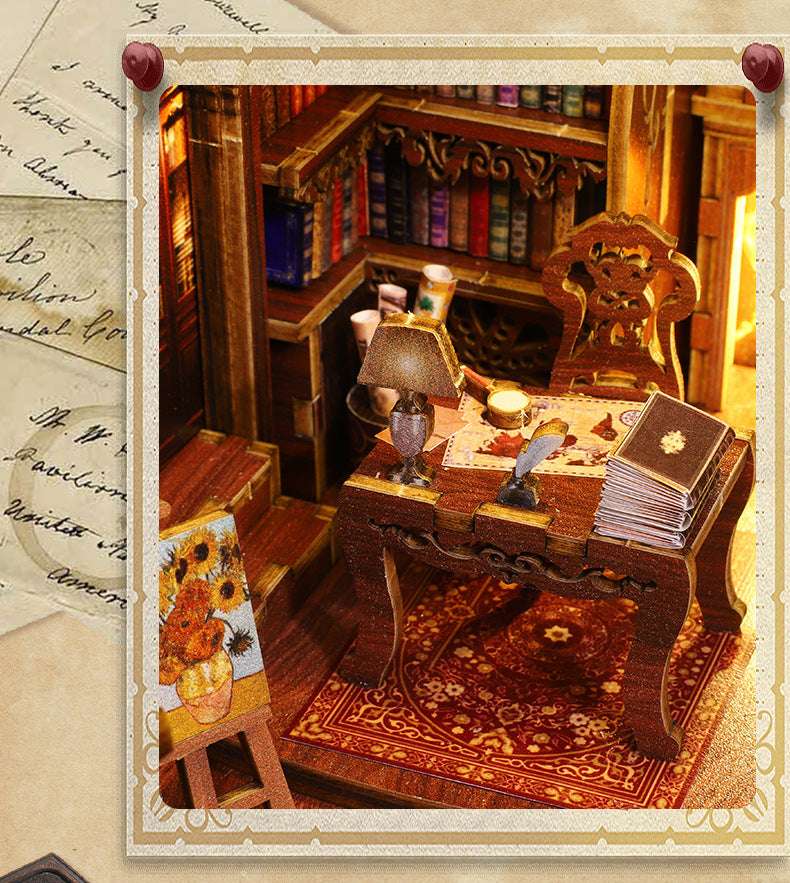 Creative Assembly 3D Three-dimensional Model Library Book Stand - globaltradeleader