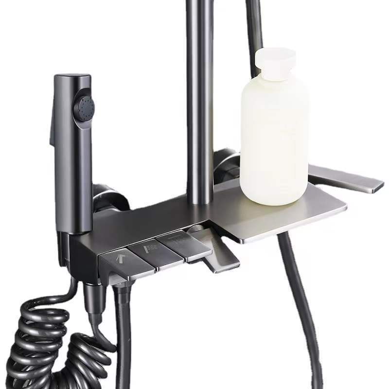 Household Full Copper Shower Set - globaltradeleader