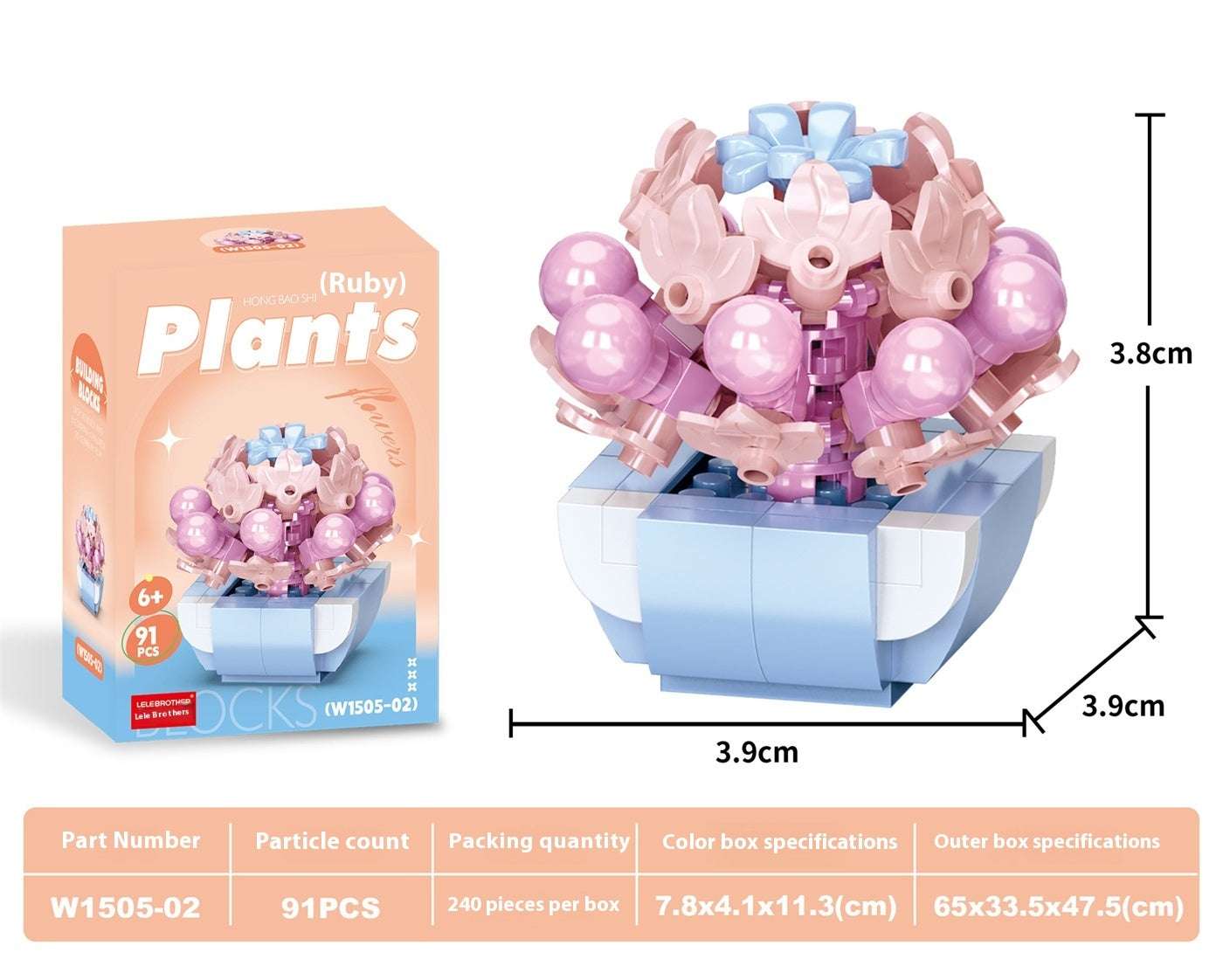 Educational Assembling Toy Ornaments Gifts