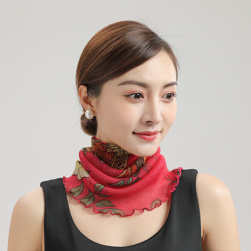 Women's UV Protection Neck Protection Scarf