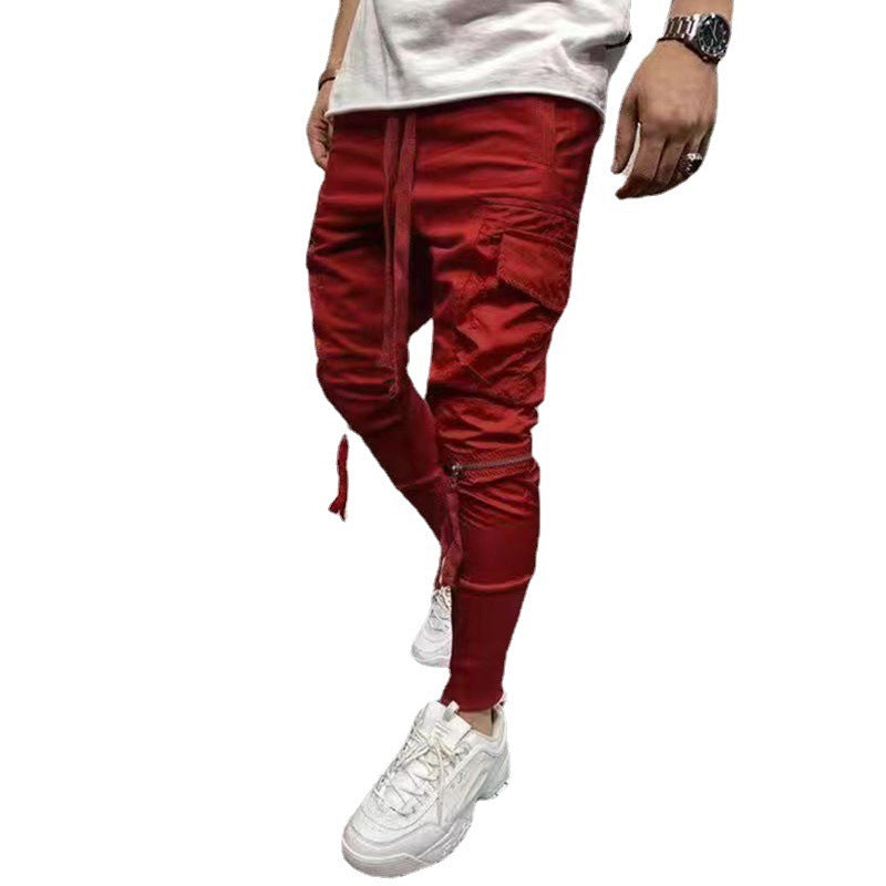 Stitching Men's Fashion And Comfort Elastic Sweatpants - globaltradeleader