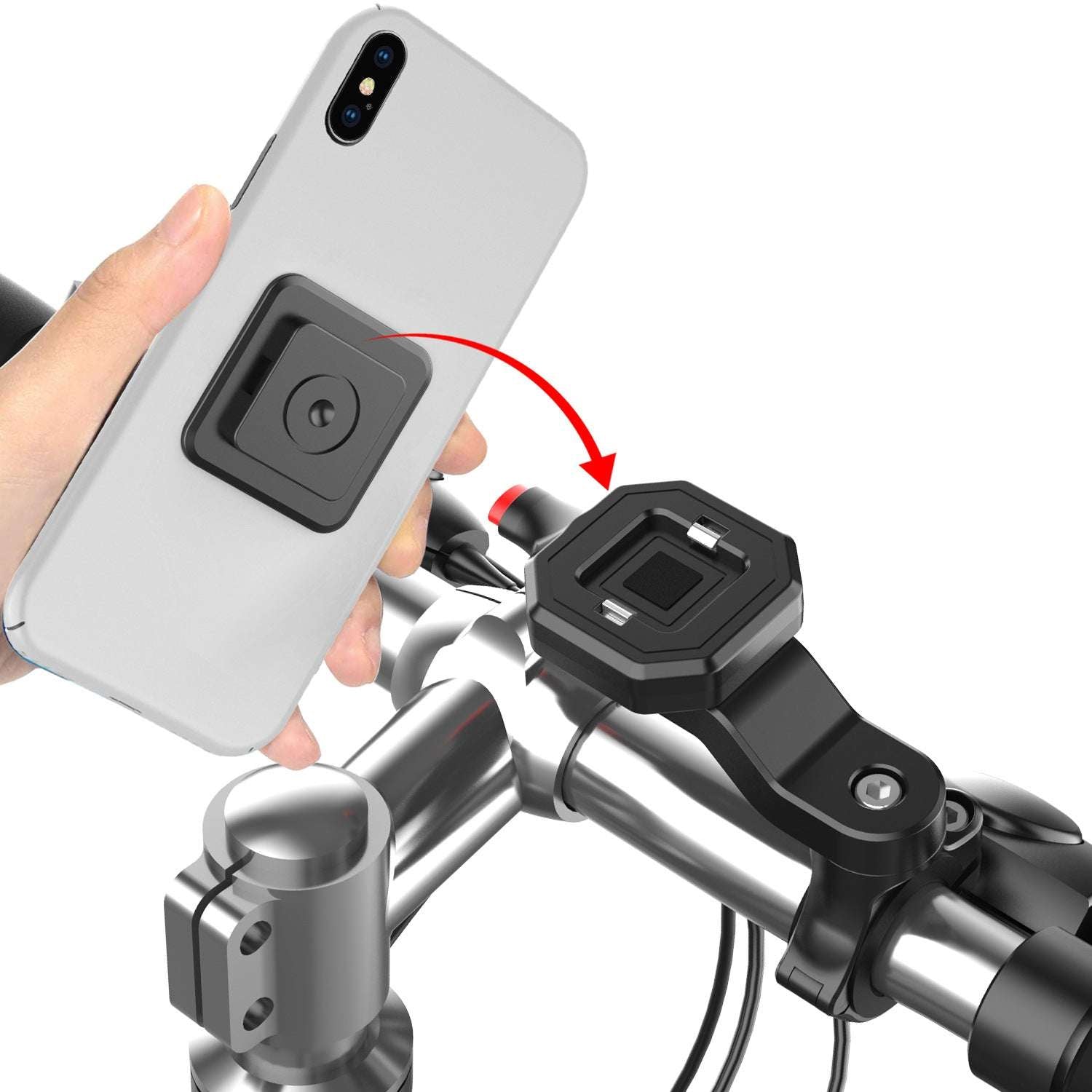Universal Plastic Cycling Swivel Phone Holder