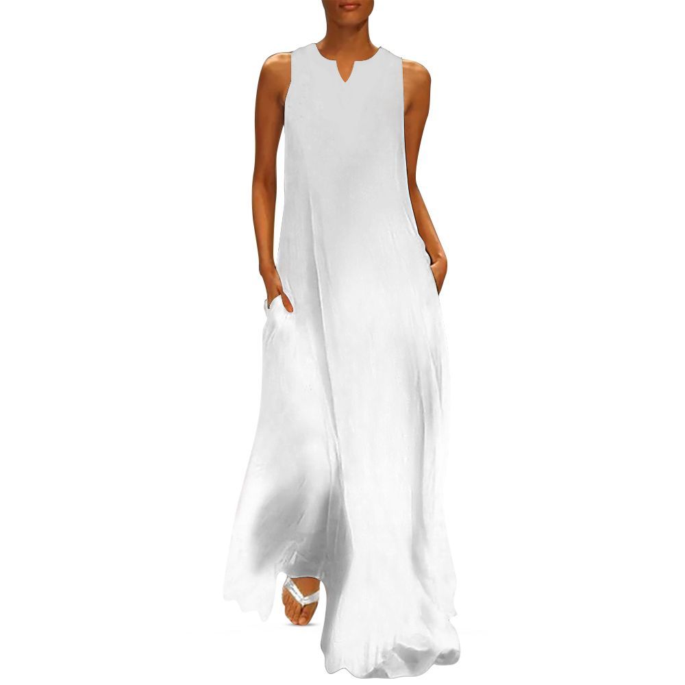 Sleeveless Ankle Long Dress GQ