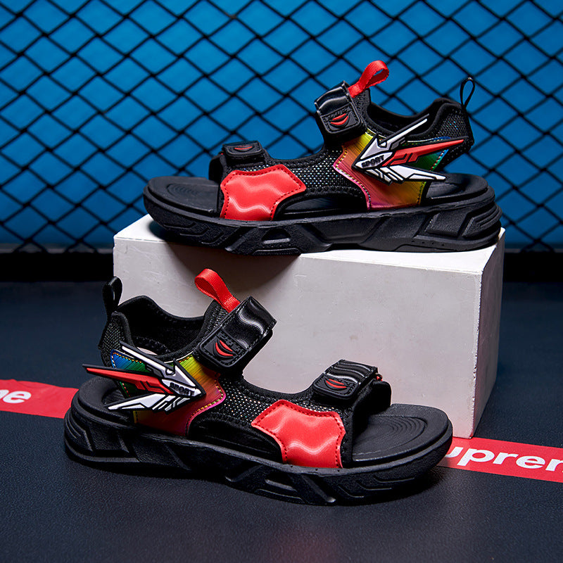 New Middle-aged Children's Summer Non-slip Boy Sandals