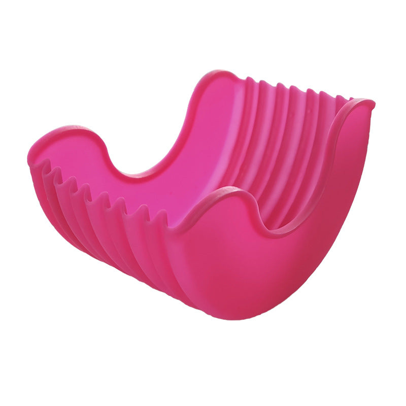 Silicone Hamburger Clip Is Contact-free And Anti-shedding