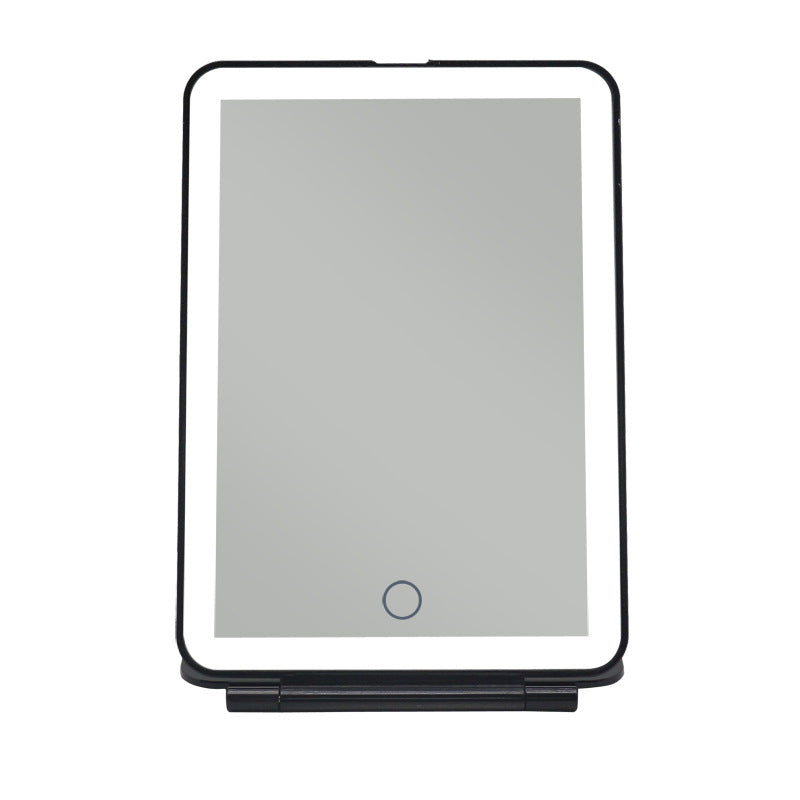Live Flat Portable Makeup Mirror With LED Dimmable