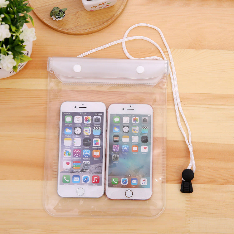 Large Transparent Touch Screen Swimming Outdoor Mobile Phone Waterproof Bag