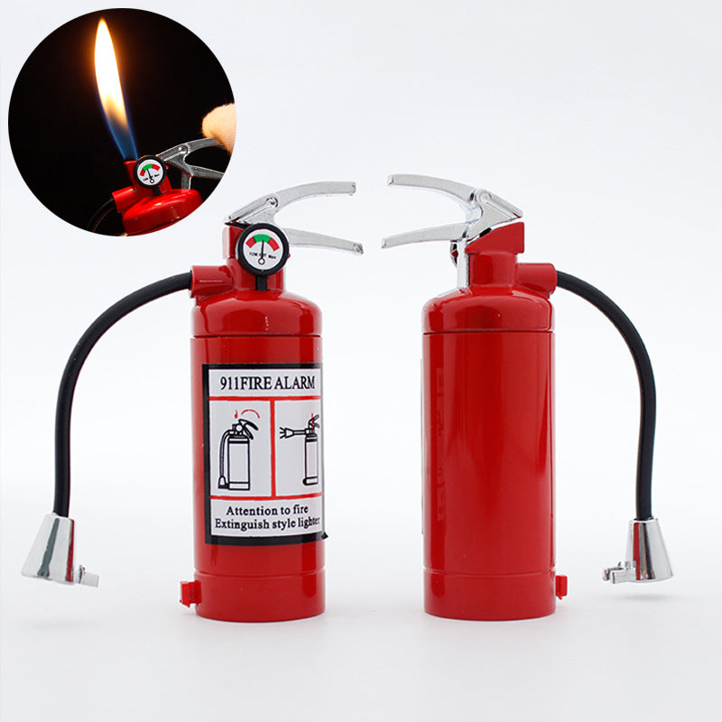 Creative Fire Extinguisher Shaped Lighter, Butane