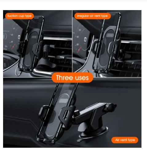 Multifunctional Three In One Universal Suction Cup Air Outlet Gravity Bracket