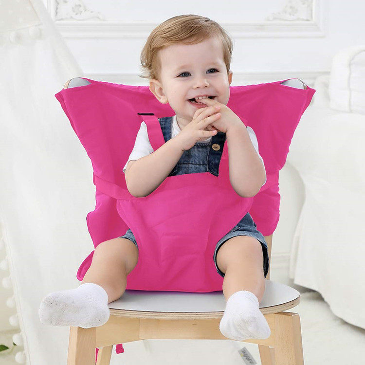 Seat Belt Portable High Chair Seat Belt Washable Cloth Belt Baby Feeding Seat Belt