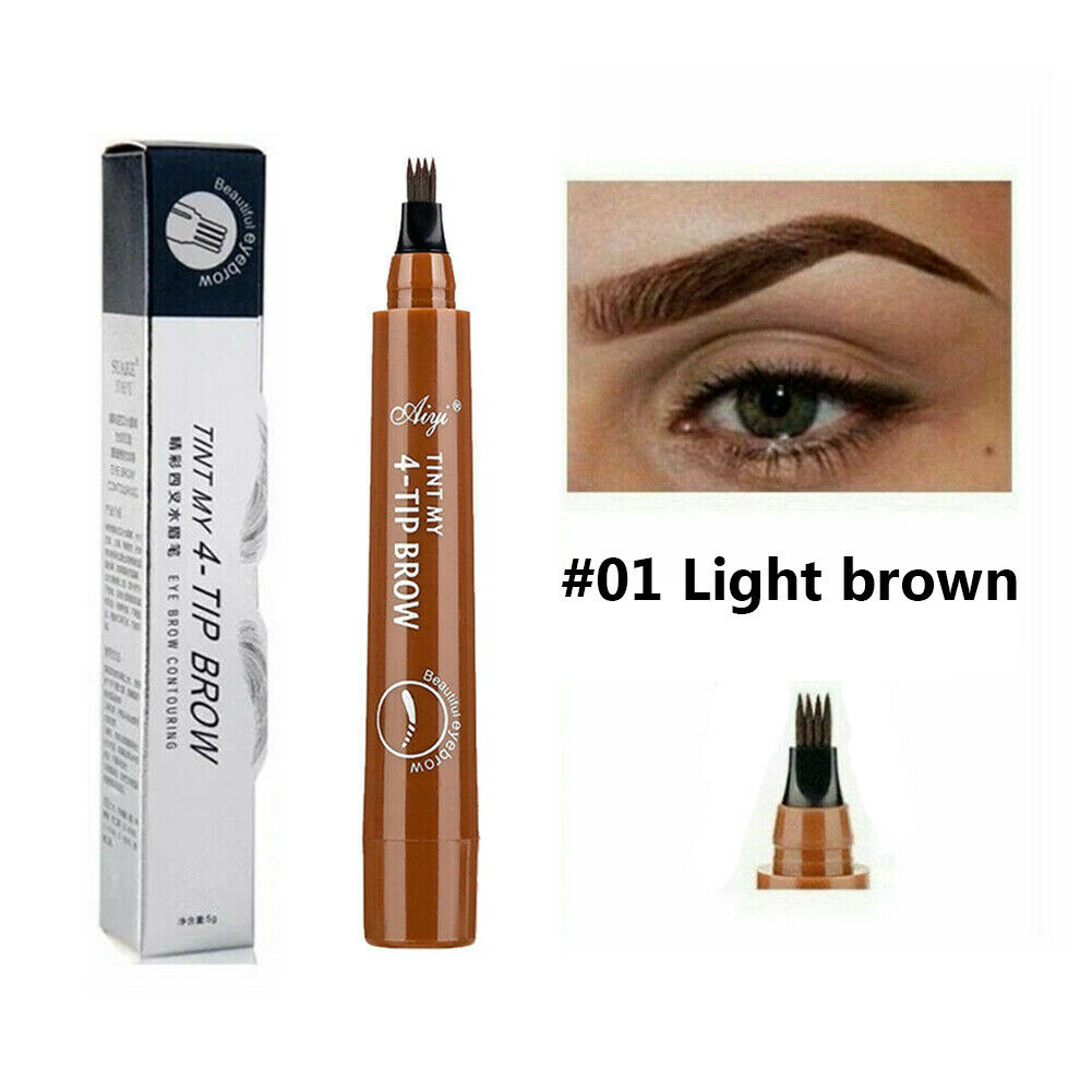 Four-Claw Bifurcated Liquid Long-Lasting Waterproof Eyebrow Pencil