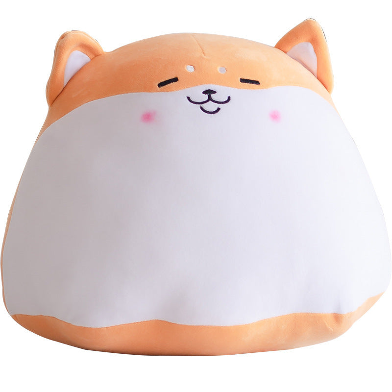 Creative Cute Pudding Shiba Inu Dog Plush Toy Doll