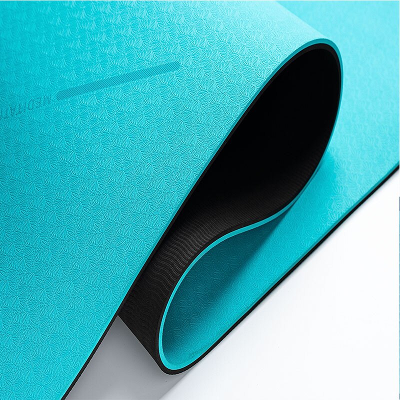 1830*610*6mm Non-Slip Yoga Mat With Position Line