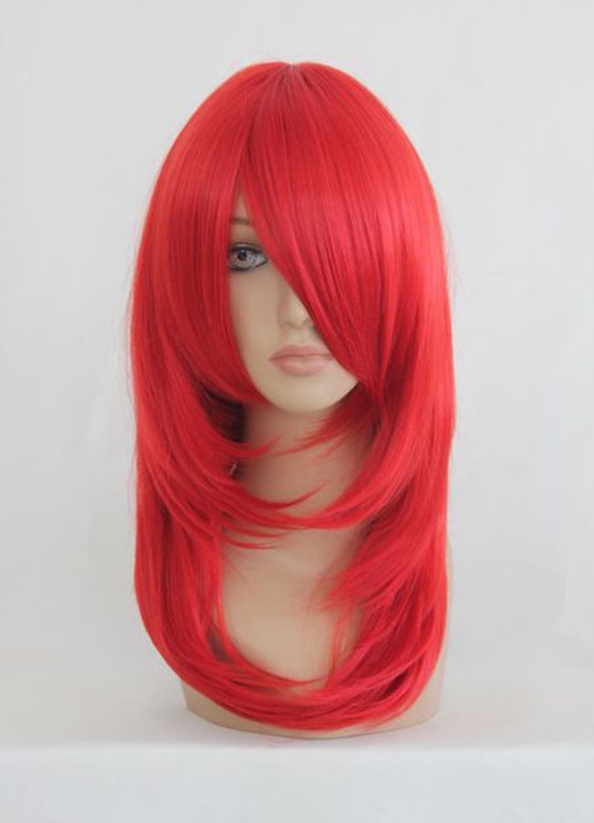 Medium Length Straight Cosplay Wig