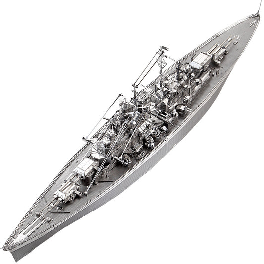 Three-dimensional Puzzle Metal Assembled Aircraft Carrier Model