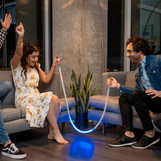 One-dimensional Game Console With Light Tube Game Christmas Gift Toy