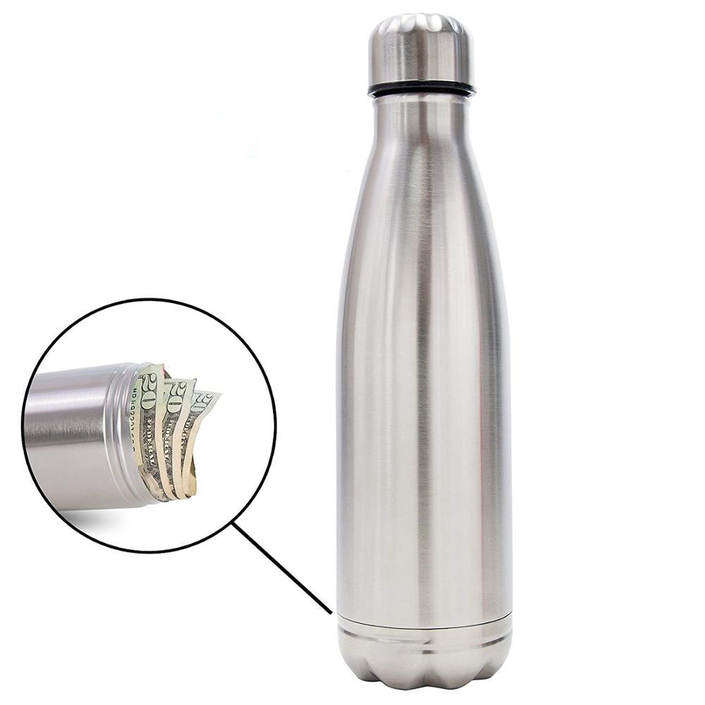 Stainless Steel Bottle Hidden Jar Outdoor Portable Storage