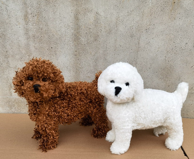 Simulation Plush Teddy Toy Cub Simulation Animal Dog Year Gift