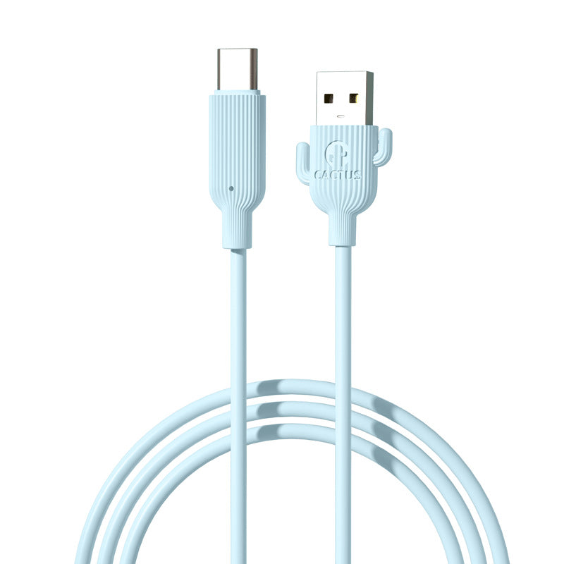 Compatible with Apple , Creative And Simple Liquid Silicone Data Cable