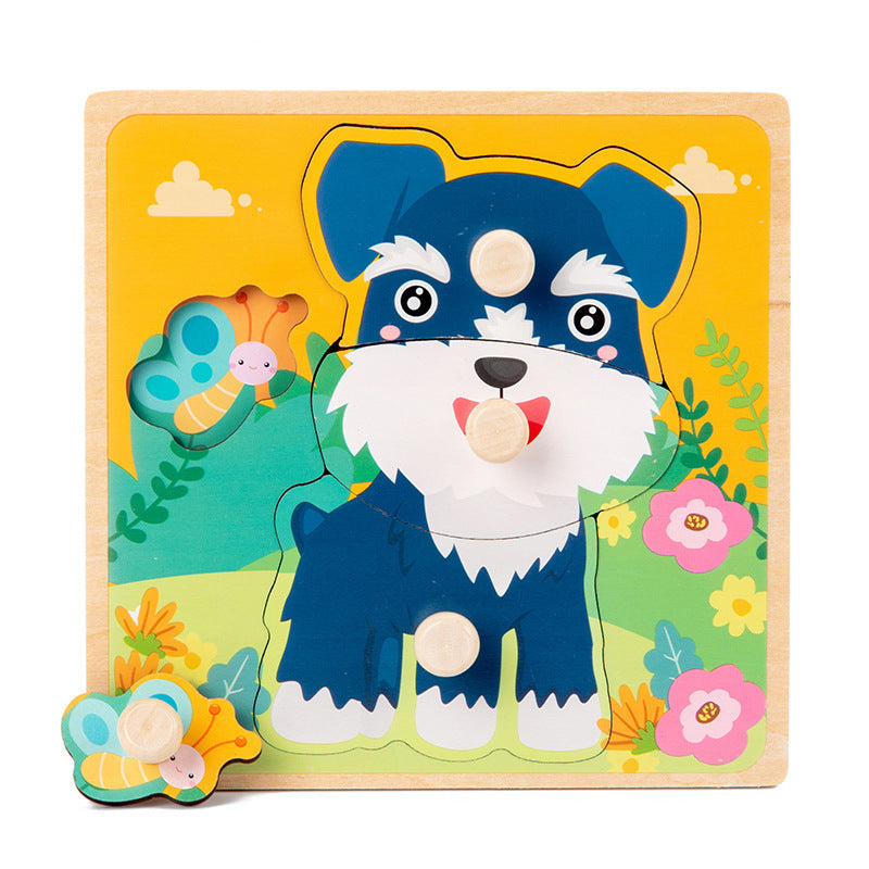 ZYL01 cartoons, cartoons, cartoons, cartoons, cartoons, and children's wooden puzzle toys 0.2