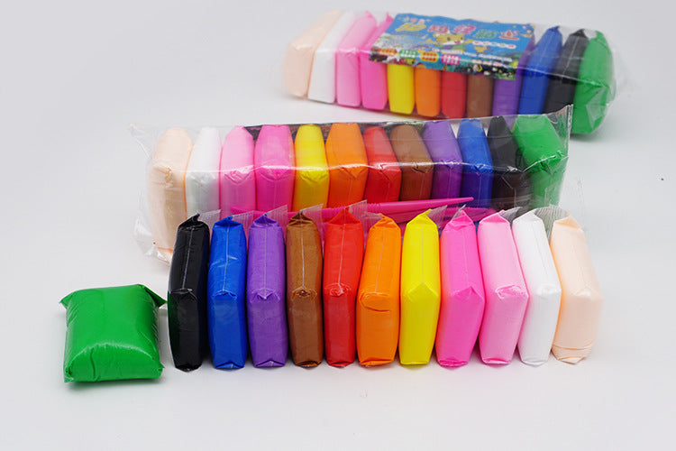 12-color Ultra-light Brickearth Children's Handmade DIY Colored Clay