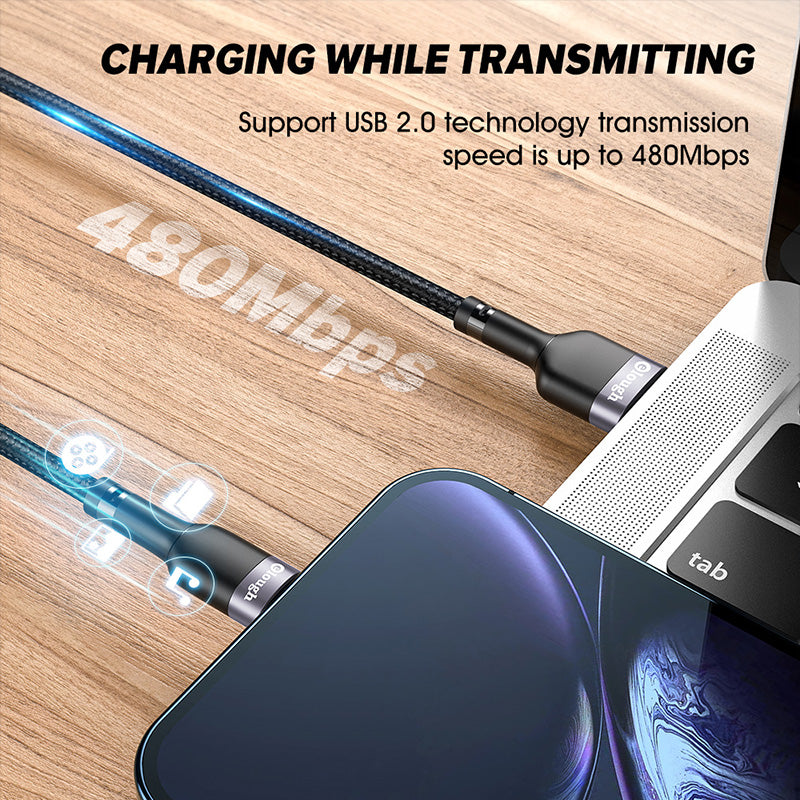 Nylon PD20W Is Suitable For TYPE-C Fast USB Charging Cable