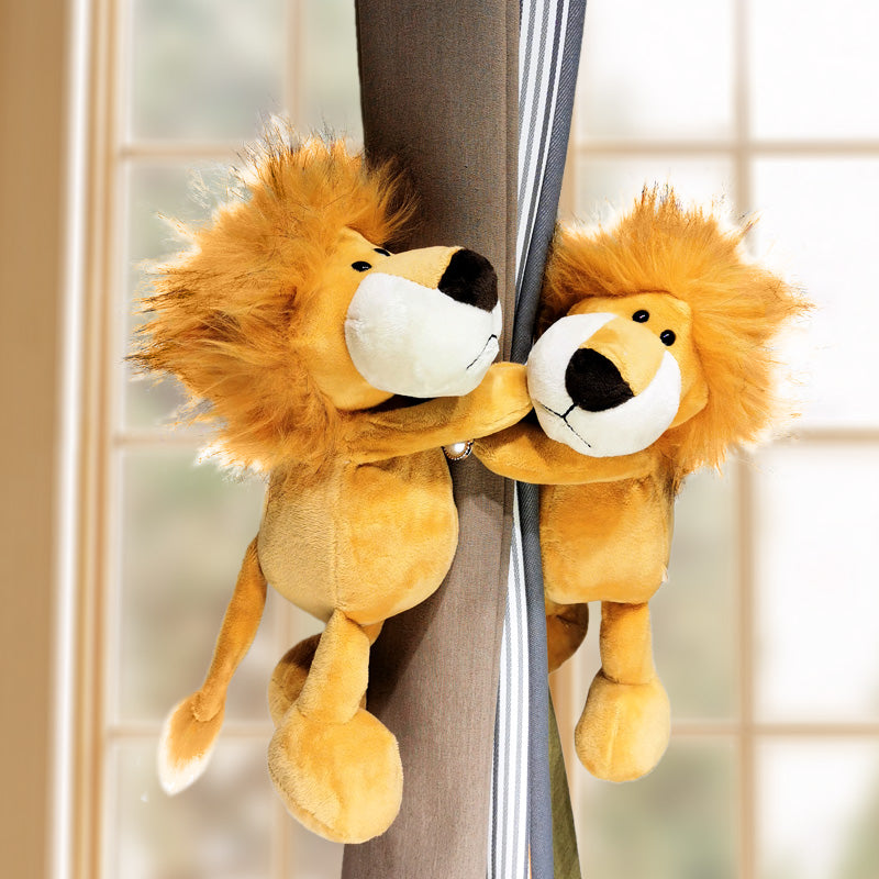 Cute Cartoon Animal Doll Curtain Buckle Creative